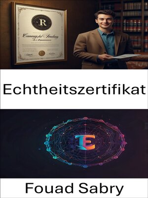 cover image of Echtheitszertifikat